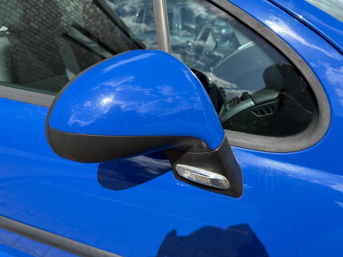 Peugeot 207 original Außenspiegel rechts elektrisch EGJ Blau Santorin BJ07